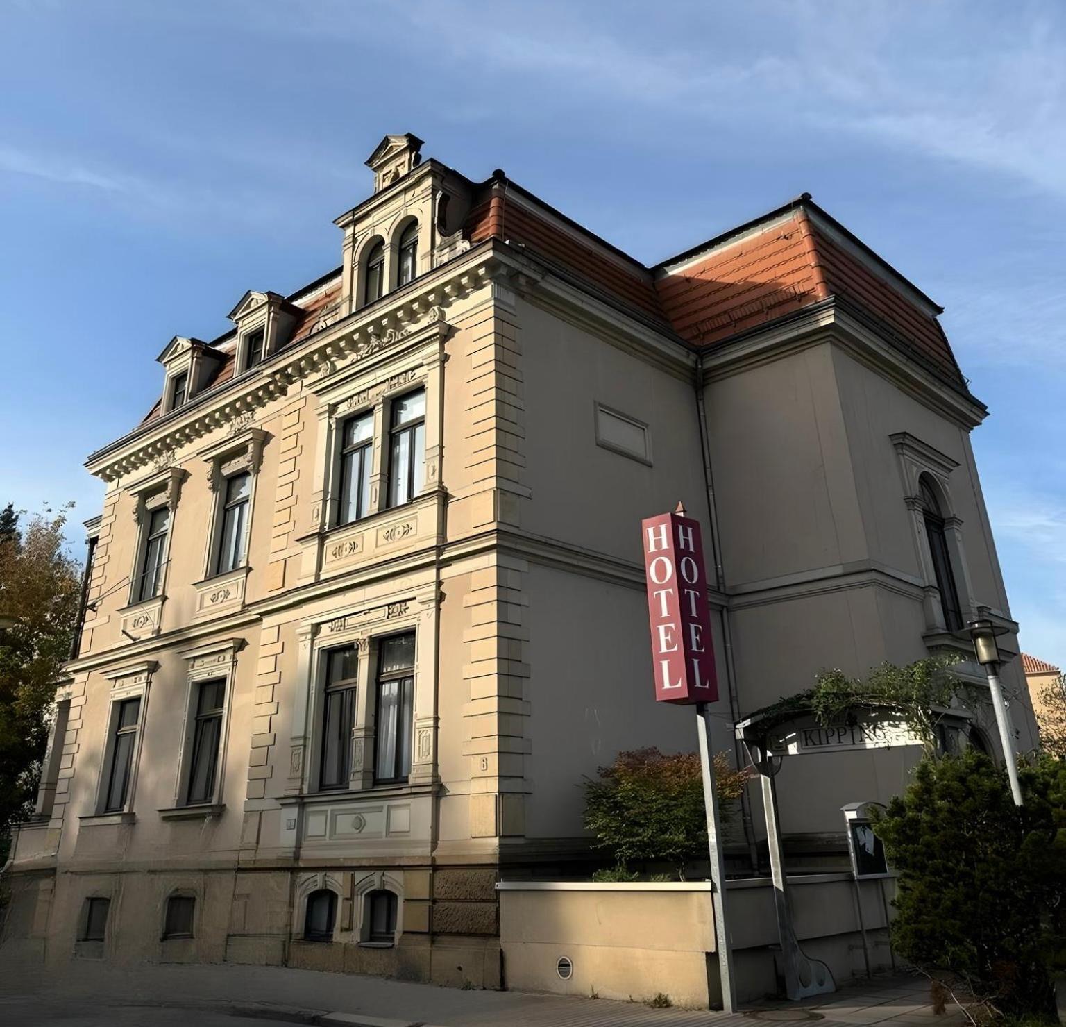 Hotel Villa Kipping Am Hauptbahnhof Dresden Bagian luar foto