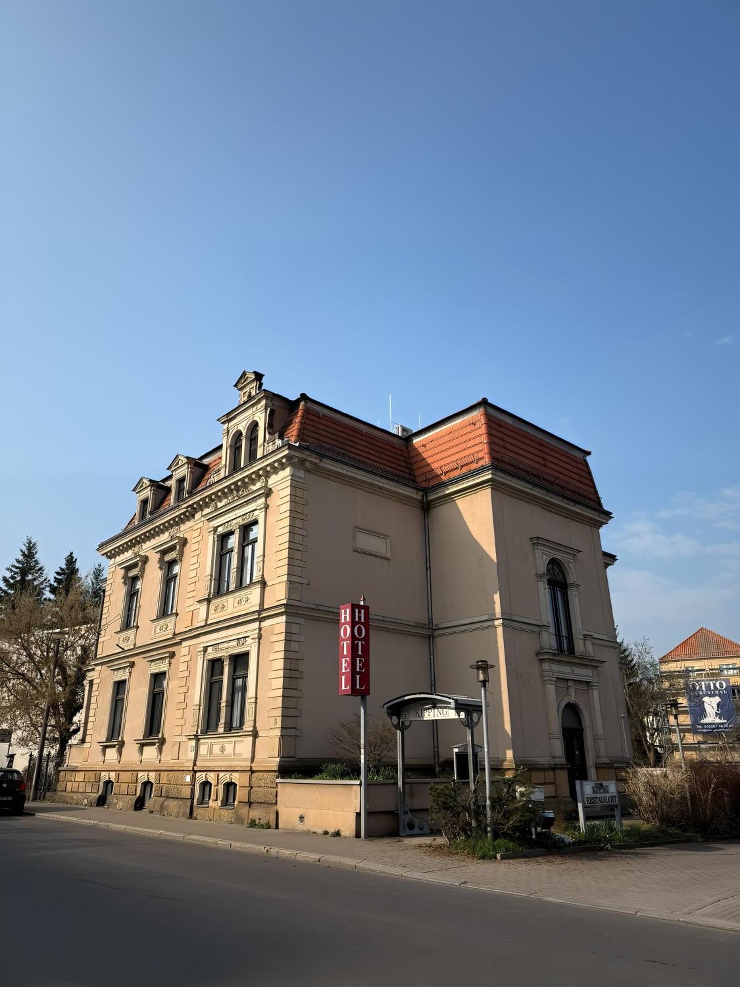 Hotel Villa Kipping Am Hauptbahnhof Dresden Bagian luar foto